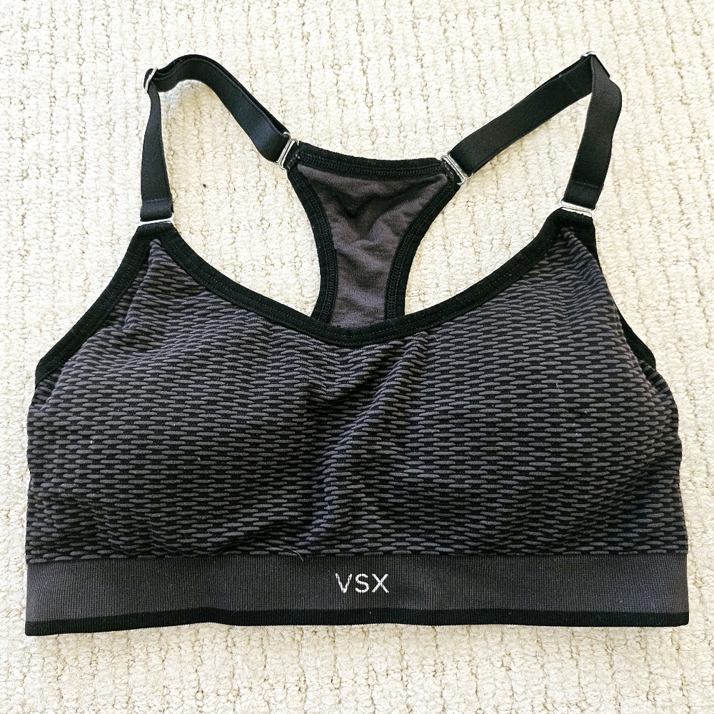 Victorias Secret VSX Sport Black Sports Bra